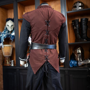 Courtier Doublet - Giantsblood Burgundy