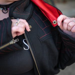 Skyfall Hoodie Sample - Black, Size M