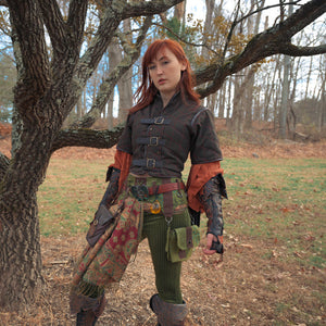 Bramblewood Crop Vest - Harvestmoon